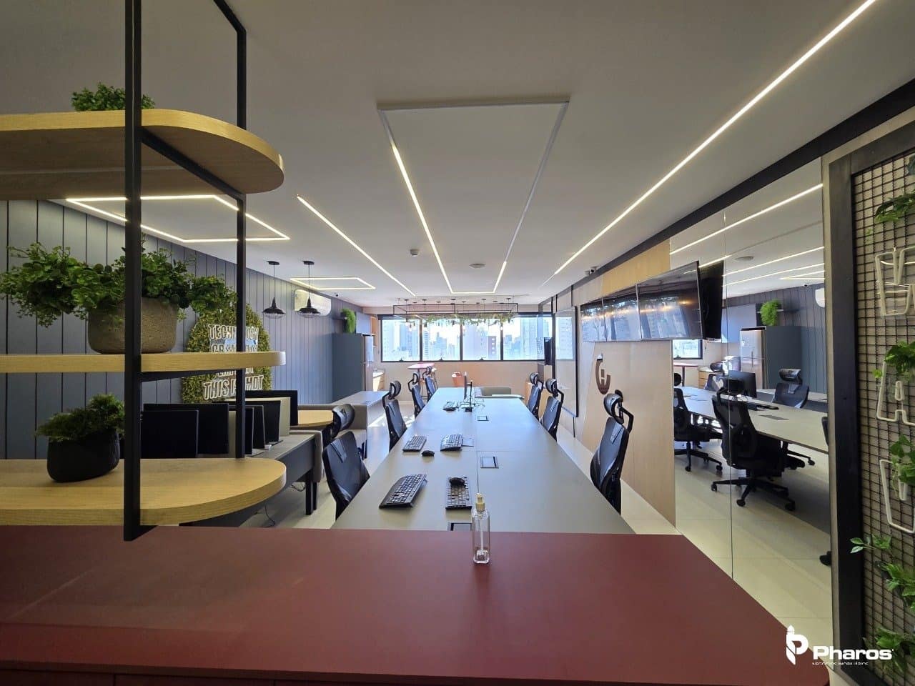 Sala Comercial Tecnológica Mobiliada e Pronta Para Uso no Sky Business - imagem 1